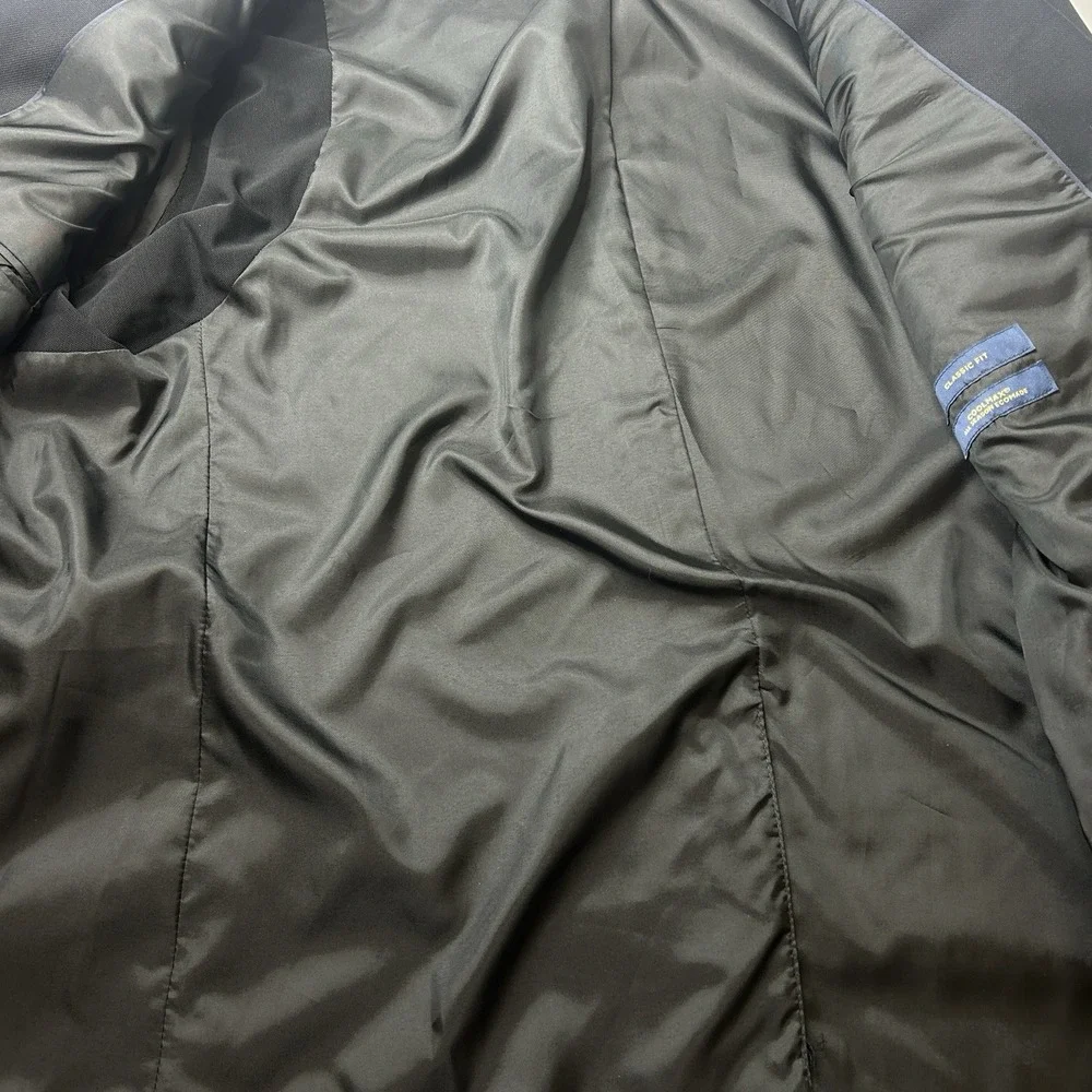 NWT Stafford Coolmax All Season Stretch Suit Jacket Men's Sz 50 R Classic Fit
